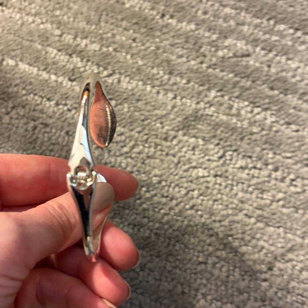 J Jill Silver Adjustable Cuff Bracelet - Picture 2 of 5